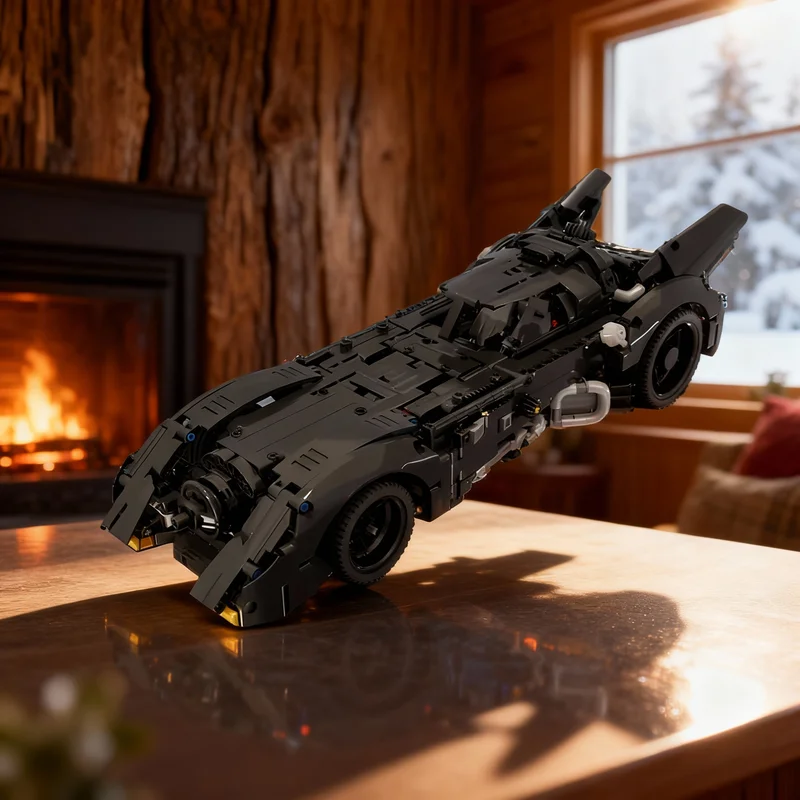 

1271pcs MOC BATMOBILE ALTERNATE MODEL Technical Building Blocks Construction Assemble Toys Christmas Gift DIY Creative Idea