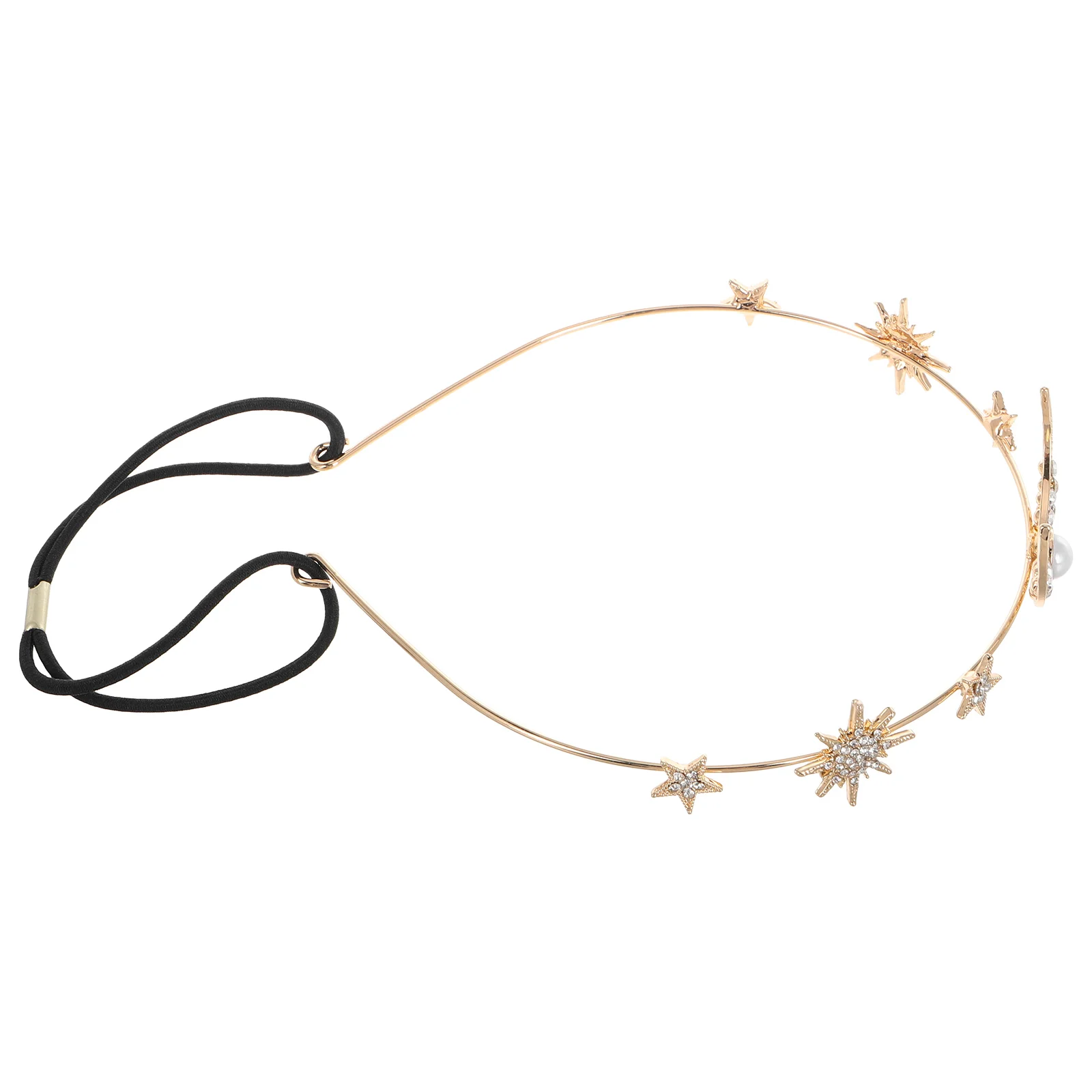 

Headband Moon Hair Clips Jewelry Star Accessories Stars Costume Sun Goddess Headpiece