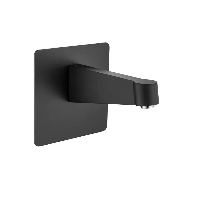 G1/2 Brass Shower Arm Round Shower Head Extension Pipe Arm Bracket for Bathroom Wall Mounted Bathroom Hardware Accessories