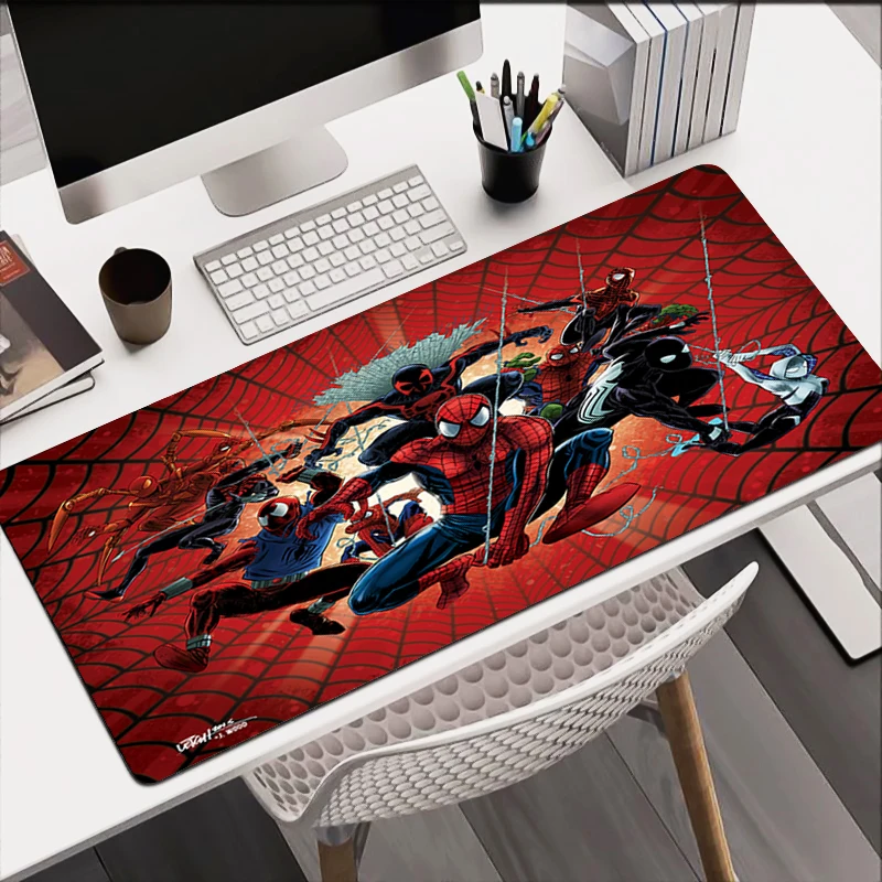 

New Mousepad Spider Man Colorful Large Mouse Mat Pc MousePads Office Laptop Carpet Soft Anti-slip Desktop Mouse Pad Mouse Mat