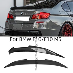 For BMW 5 Series F10 F18 /F10 M5 Sedan PSM Style Carbon fiber Rear Spoiler Trunk wing 2009-2016