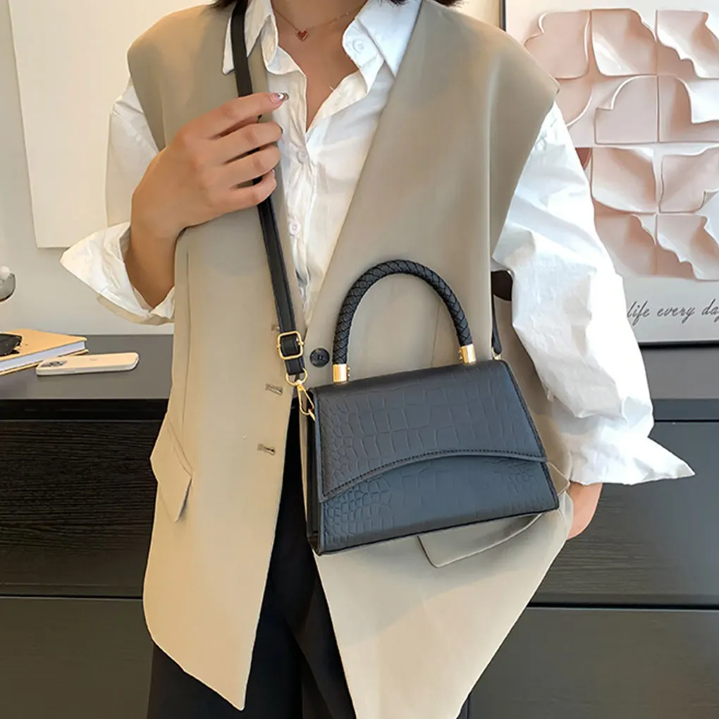 Fashionable Shoulder Bag Versatile And Practical Crossbody Bag For Women Anti-scratch white