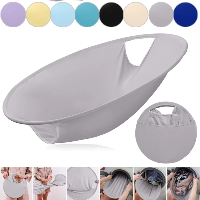 

2025 New Style Portable Foldable Laundry Hamper Basket Pop-Up Dirty Clothes Storage Bag For Travel Gym Dormitory Hotel Use