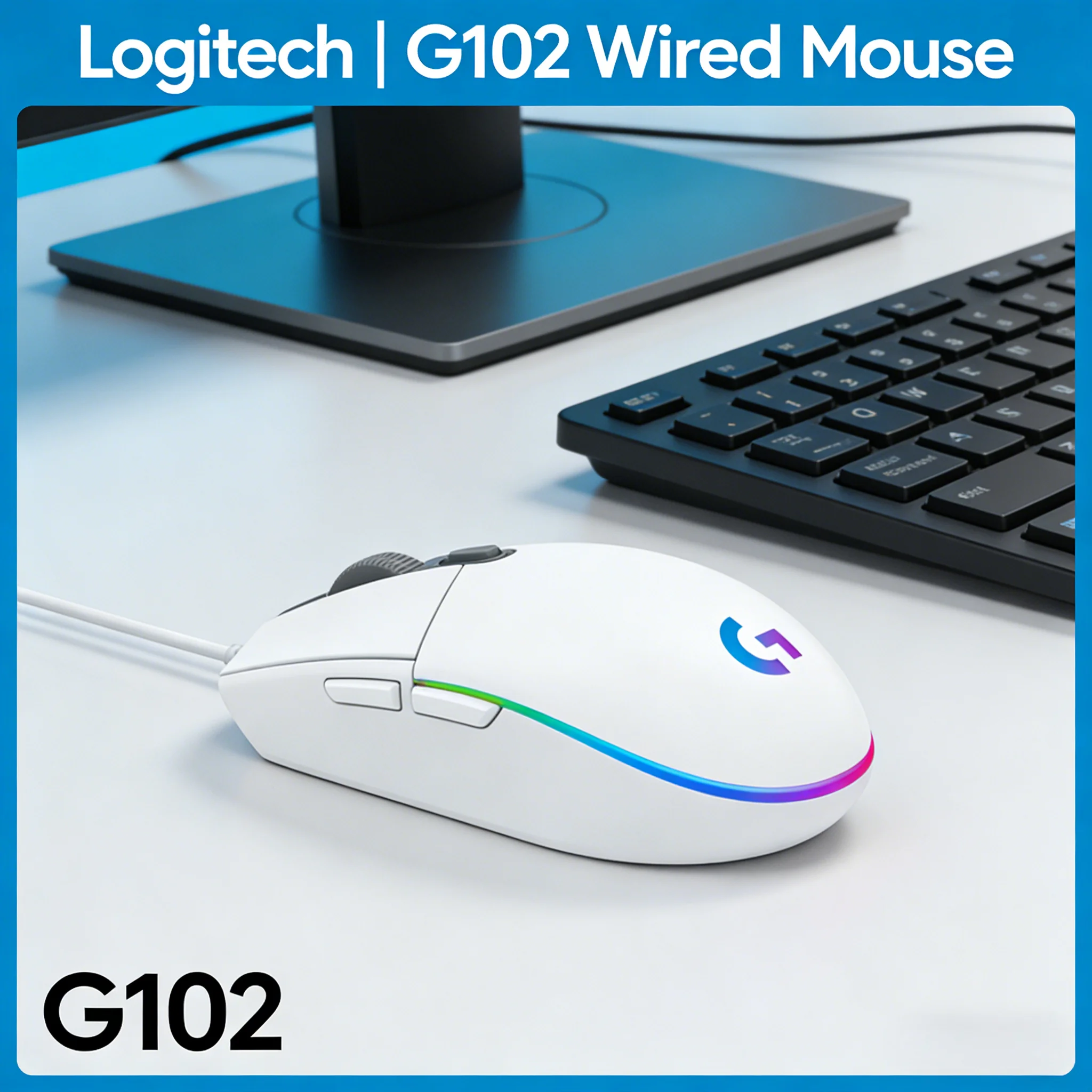 

Logitech G102: Precision Gaming Without the Premium Price