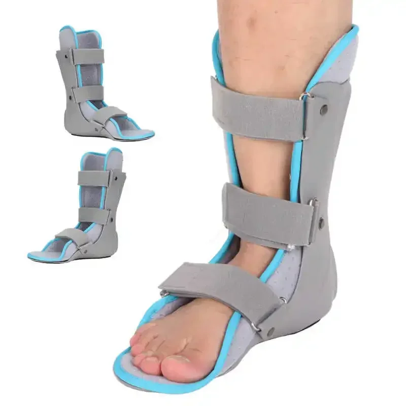 1 Pcs Medical Ankle Joint Fracture Rehabilitation Brace Adjustable Foot Drop Orthotics Foot Sprains Fixation Stabilizer Unisex