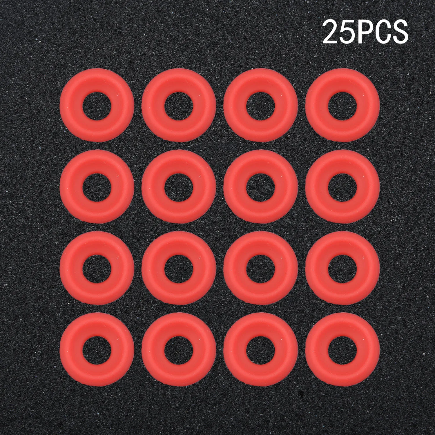 Kit Washer Gasket High Quaility Rubber For Grolsch EZ Cap Bottle Cap White/ Red Silicon Set 25pcs Hot Silicone Mat