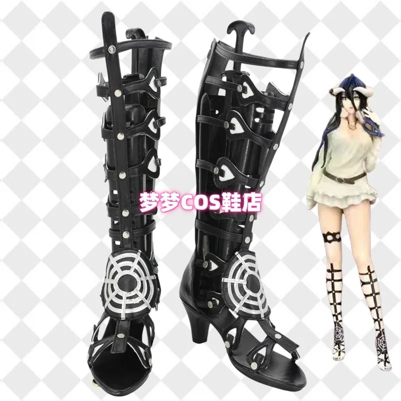 

Overlord Albedo: So-Bin Girls Shoes Boots Halloween Party Christmas Women Carnival Cosplay