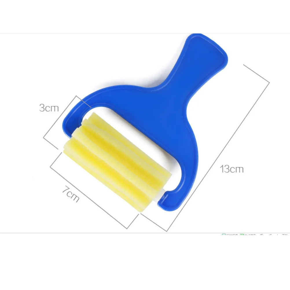 1 set di materiali artistici, pennelli in spugna per pittura fai-da-te, facili da afferrare, migliorano la capacità manuale, legame genitore-figlio