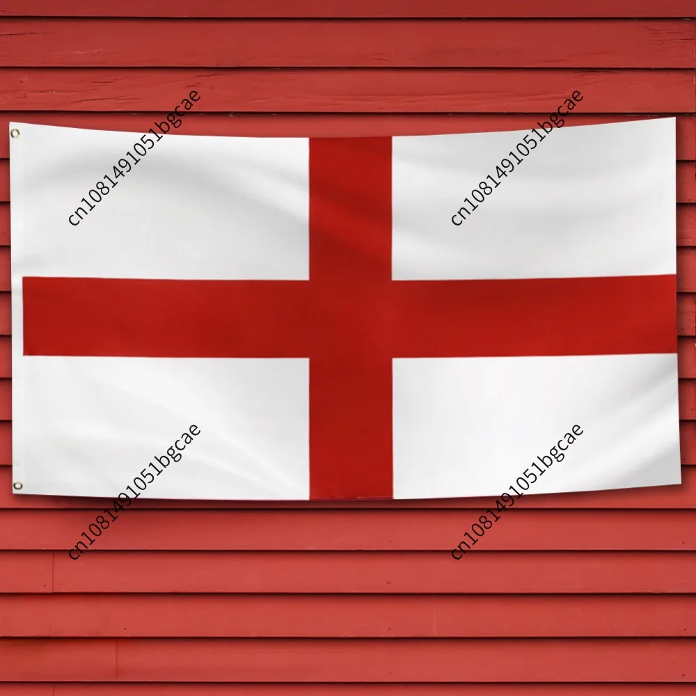90x150cm 3x5 Ft St George Cross Flag Polyester English National Flags Vivid Color Fade Resistant Parade/Festival/Home Decoration view 4