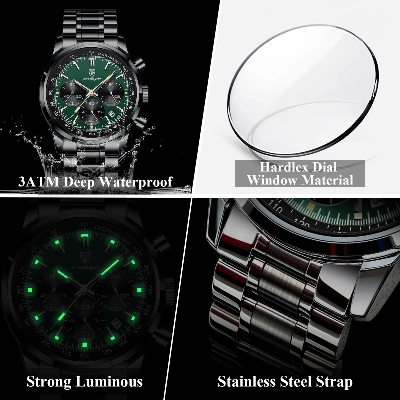 Reloj POEDAGAR de lujo para ho - Luxury Watch Longines reseña y precio