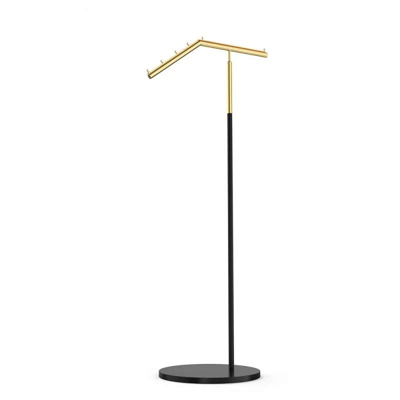 custom.OEM Custom Boutique  Clothing Hanging Rack Industrial Style Metal Garment Display Stand  Apparel Rack