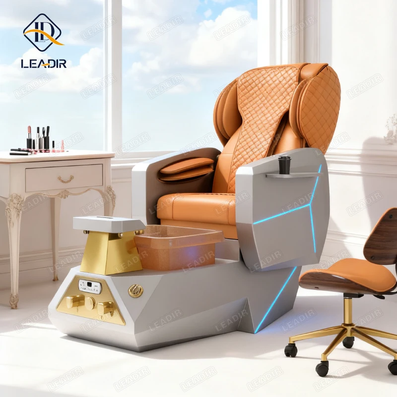 

Modern Nail Beauty Salon Furniture Electric Reclining Massage Foot Spa Pedicure Chair for Nail Salon