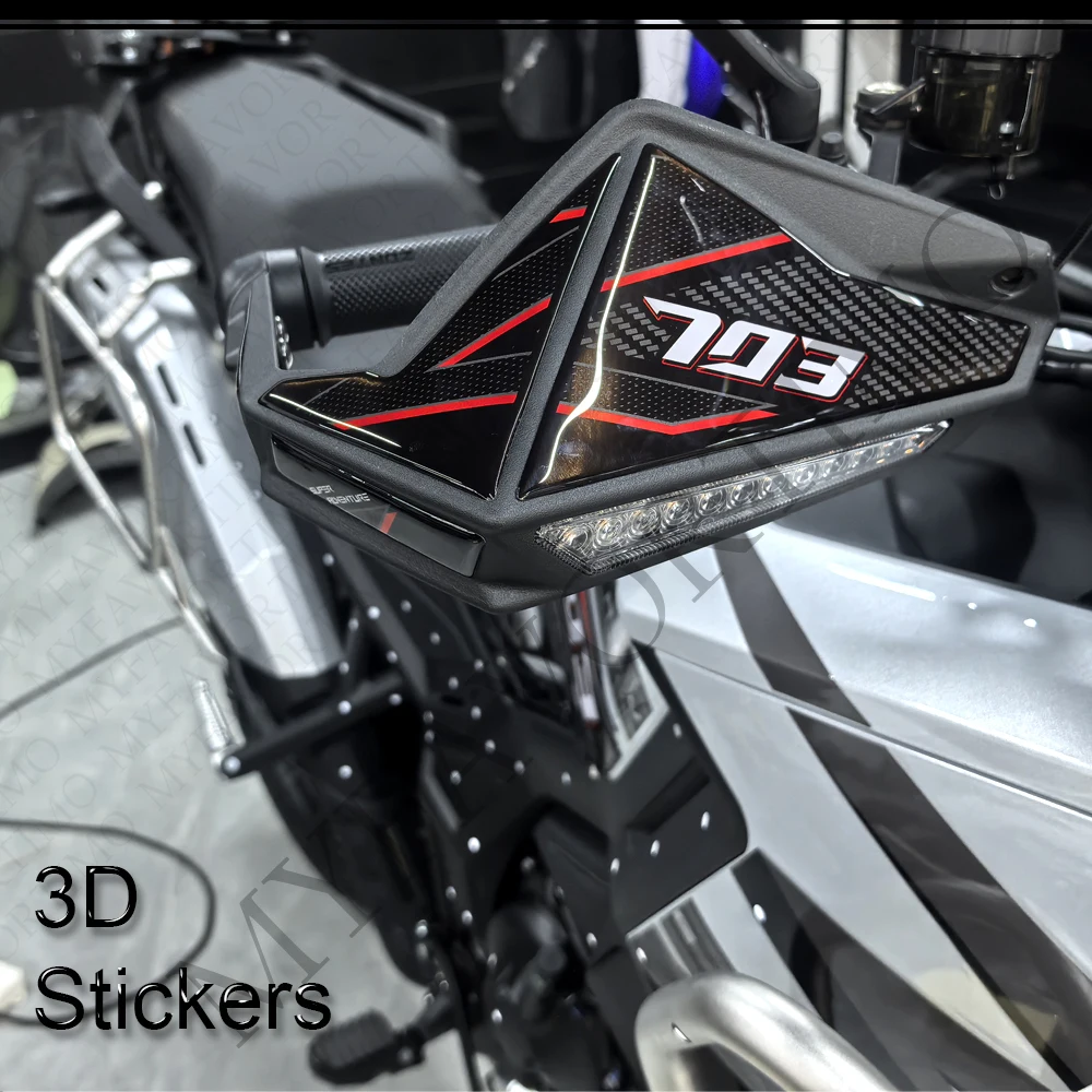 For Zontes ZT703-F ZT 703F ZT 703F New Motorcycle Fuel Tank Pad Sticker Moto Epoxy resin Decals ZT 703F