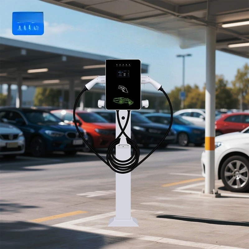 

Car charging pile, household and commercial AC car pile double gun charging