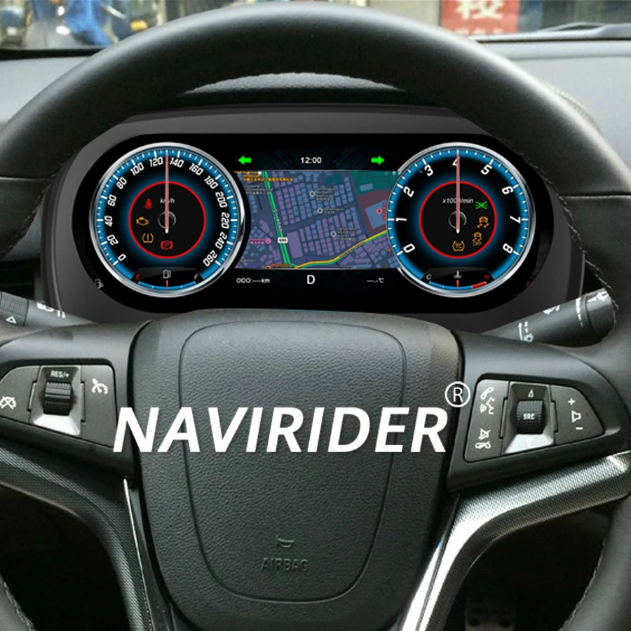 

10.25" Linux Digital Instrument Panel Cluster For Chevrolet Malibu 8 Generation 2009-2014 Car LCD Dashboard Speedometer Carplay