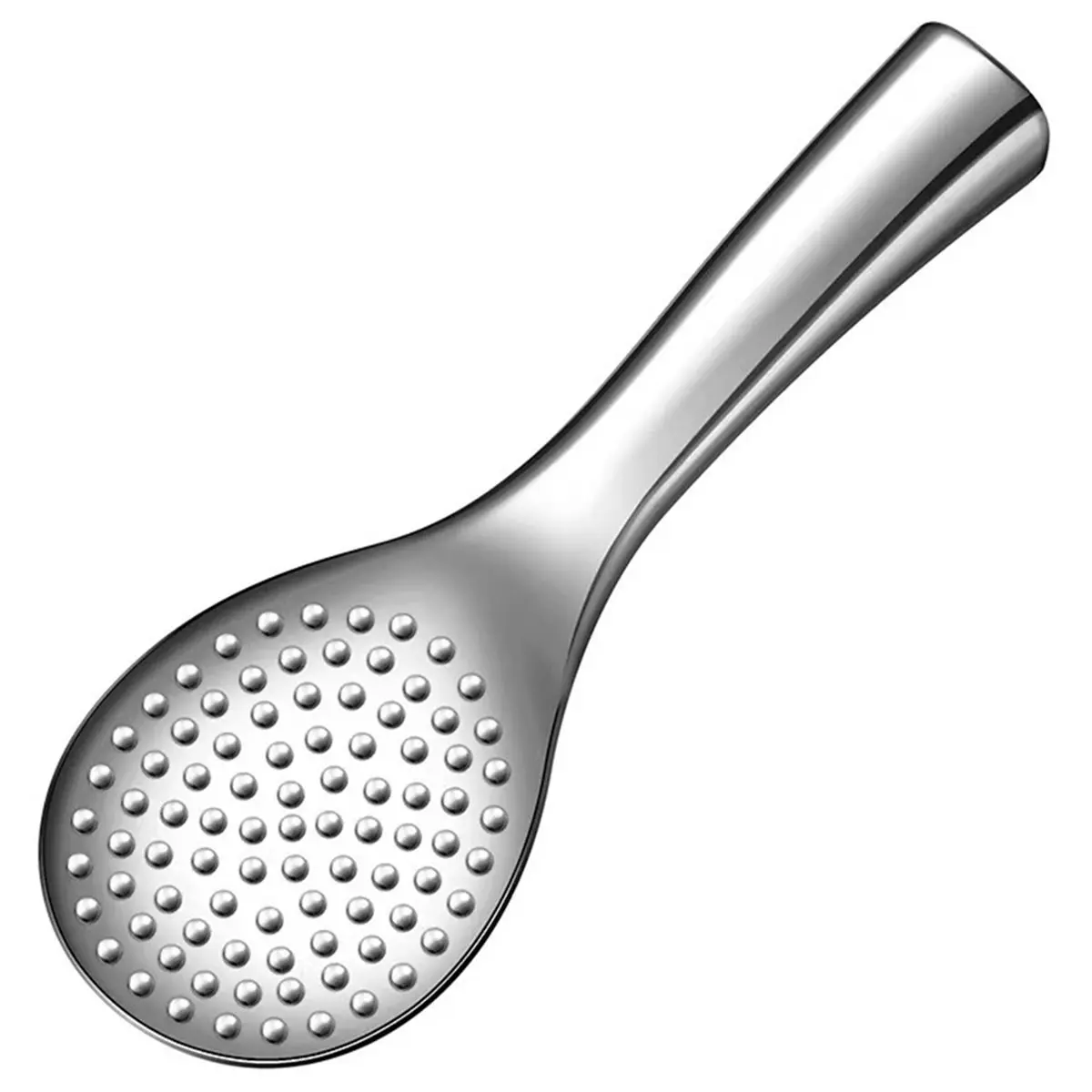 2026 Trend Stainless Steel Rice Paddle, Non-Stick, Ergonomic Handle, Stand-Up Design, Multipurpose 7.9-Inch