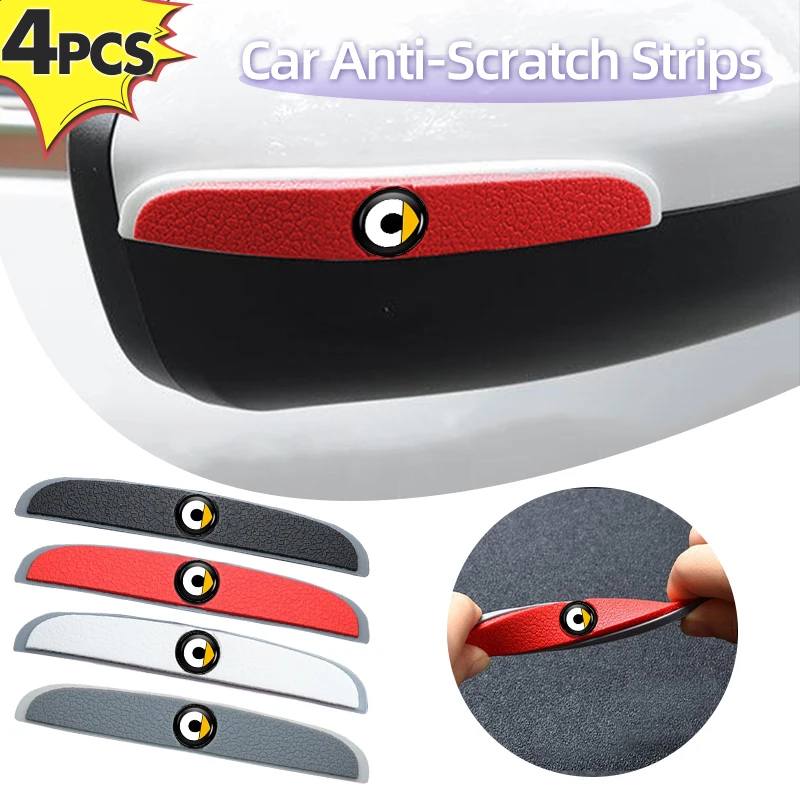 Car Crash Bar Anti Collision Car Bumper Guard Strip Car Sticker Strip Scratch Protector For Smart Fortwo 451 450 453 Forfour EQ view 2