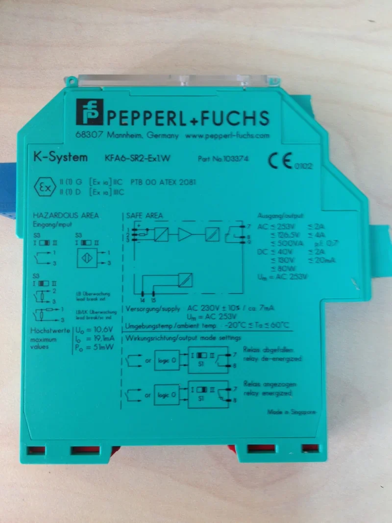 

new Original Pepperl + Fuchres K-LB-1.30G K-LB-2.30G analog output signal isolator