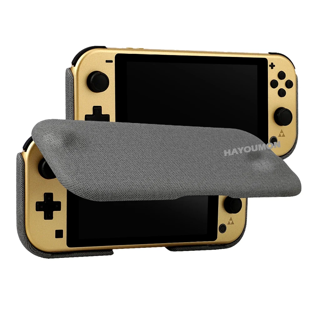 

Новый защитный чехол для NS Switch Lite, откидная крышка, съемный магнитный корпус, дизайн 2-в-1, жесткий чехол 360 ° Универсальная защита