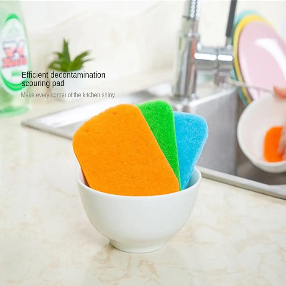 1/2PCS Kitchen Towel Good Flexibility Sponge High Quality Materials Oil Stains Will Naturally Separate When Exposed To Water