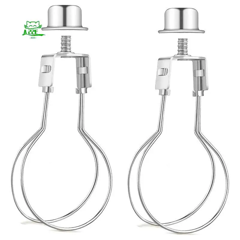 A22E-2Pcs Lamp Shade Harp Holder Adapter Kit Includes Finial And Lampshade Levellers To Keep Lamp Shade