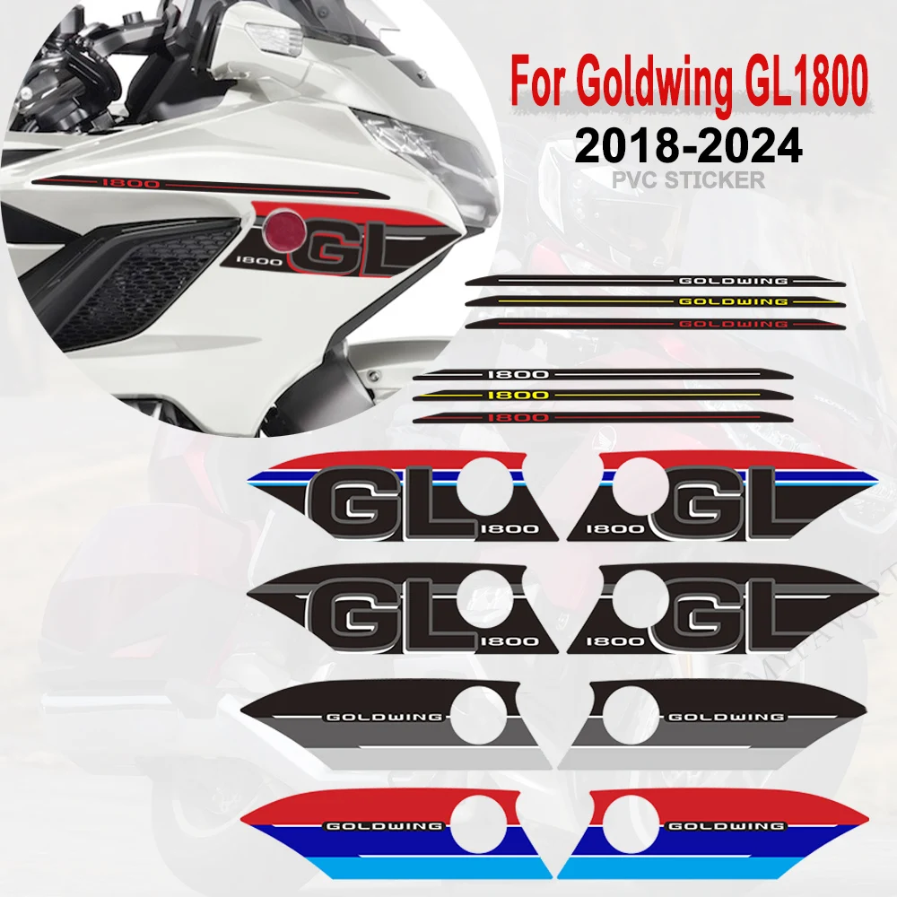 

For Honda Goldwing GL1800 F6B Motorcycle Tank Pad Protector Stickers Body Fender Shell Decals 2018 - 2022 2023 2024