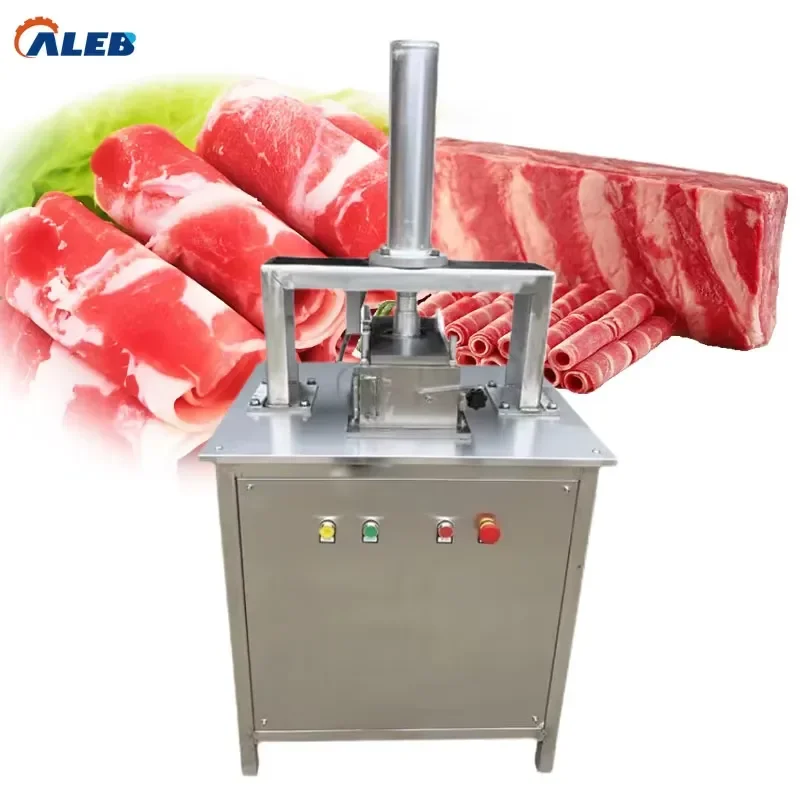 YWM Certificate Commercial Hydraulic Meat Block Forming Machine Single Station Automatic Beef Shaping Press Equipment