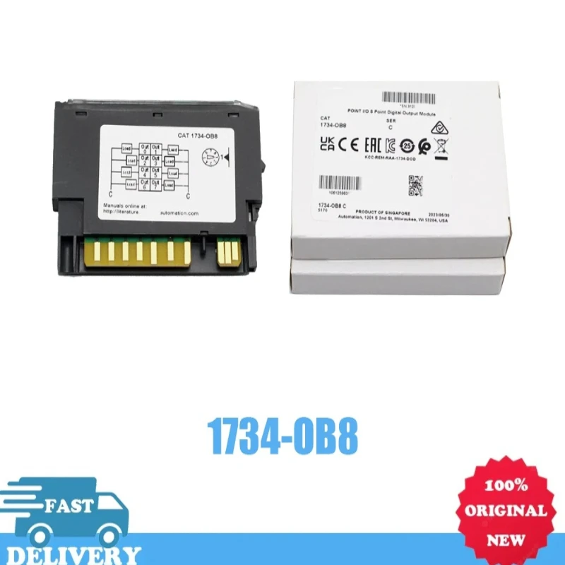 

Brand New Original 1734-OB8 1734 OB8 POINT I/O 8 Point Digital Output Module Fast shipping