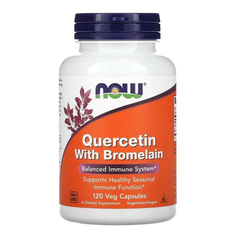 Quercetin With Bromelain 120 Capsules