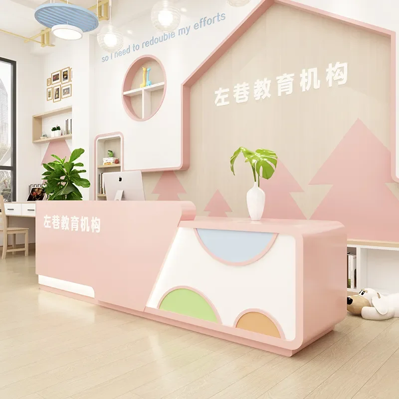 for Children Playground Checkout Counter Early Education Bar Art Training Institution Front Desk Kindergarten Swimming Pool