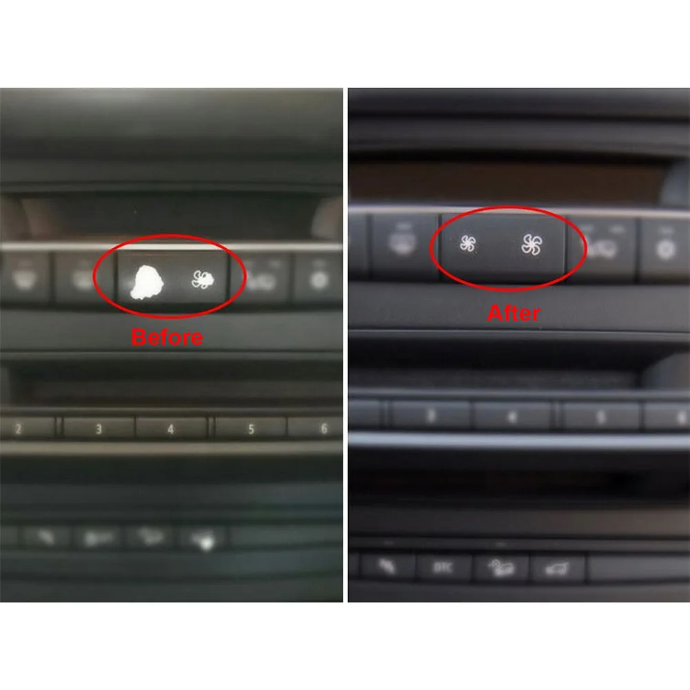 

Car Air Conditioner Wind Volume Switch Button Compatible with For BMW For X1 X6 E70 E71 Models Air Conditioning Replacement Part