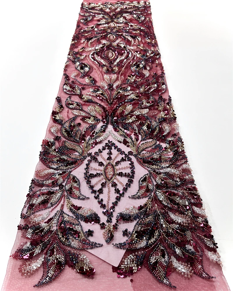 

Африканская кружевная ткань для жениха, высокое качество, французский тюль, блестки, вышивка бисером, тюль, кружевная ткань для вечернего платья, женское платье