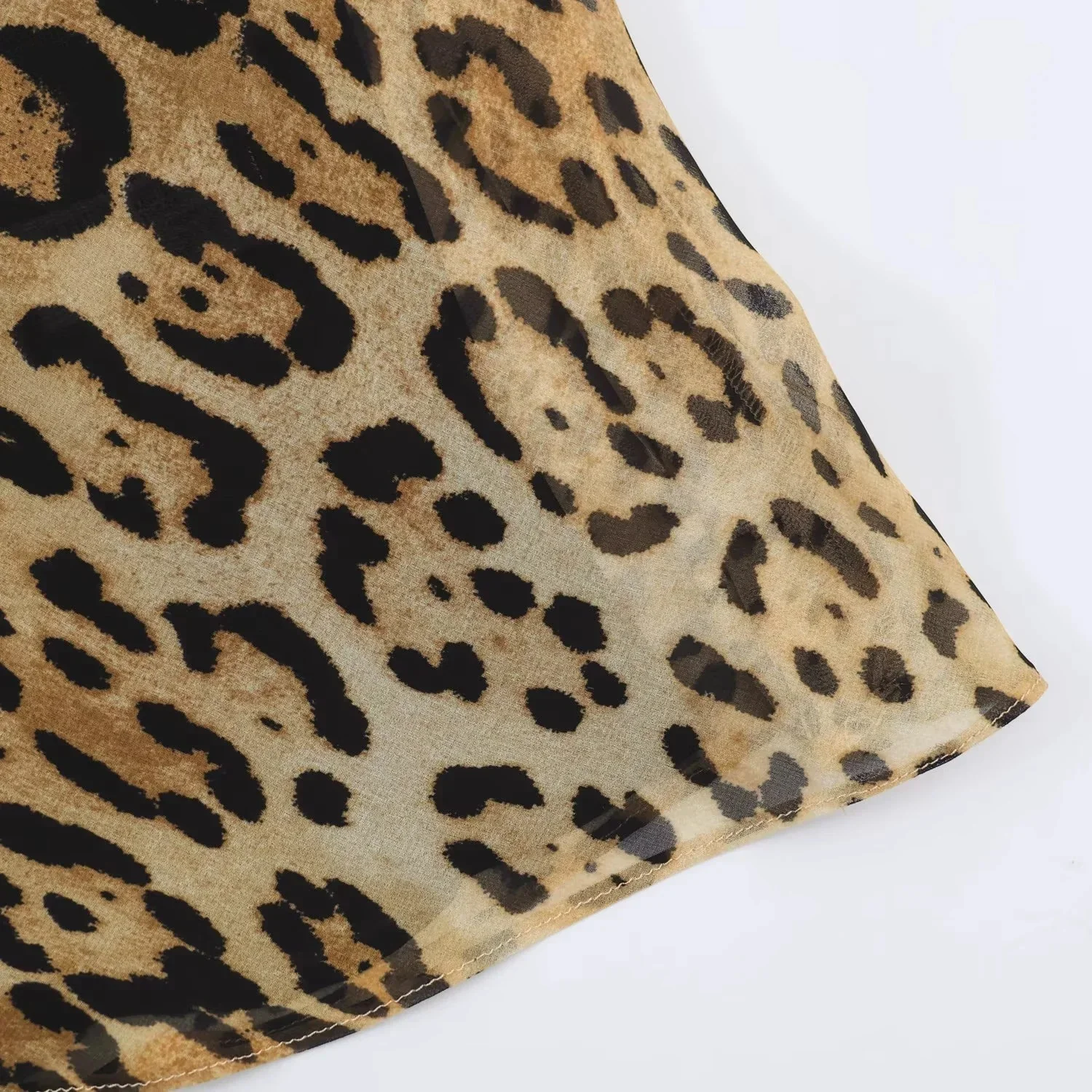 KONDALA Damen Sexy Urlaubs-Leoparden-Rückenfreies Langes Kleid 2026 Sommer Trendiges Strandparty-Neckholder-Kleid Elegantes Schwingendes Neck-Kleid – Detail 12