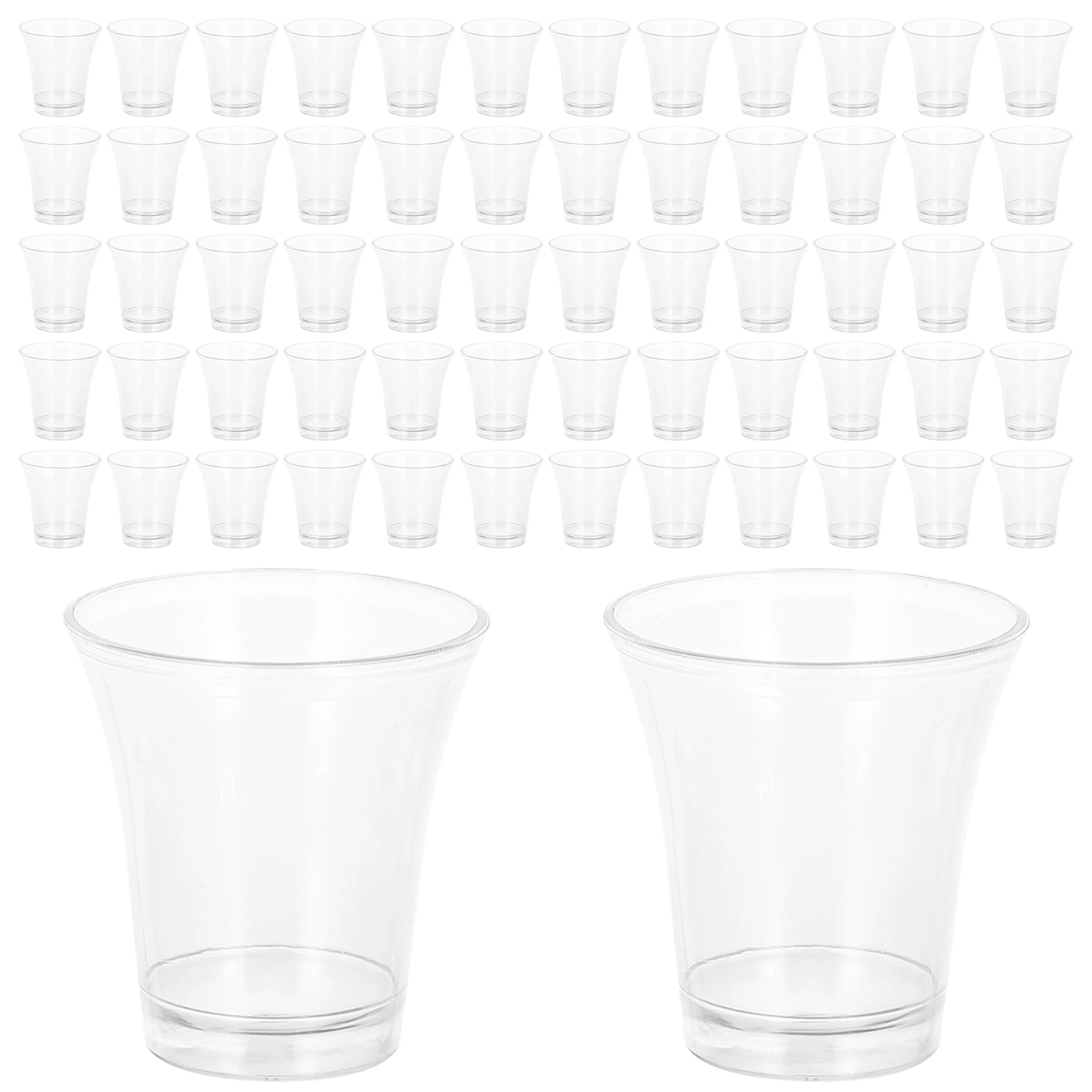 200 قطعة أكواب كوب للاستعمال مرة واحدة لوازم التواصل الكنيسة أكواب الشرب أكواب صغيرة المقبلات للحفلات المركزية