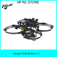 Flywoo FlyLens 75 Frame Kit - 1.6-inch FPV Drone Frame, Compatible with O3 Lite/O4/O4 PRO