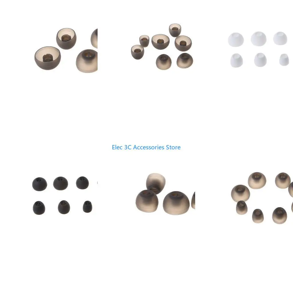 Y51A Silicone Sleeve Earbuds Ear Buds Tips Plug Headphone