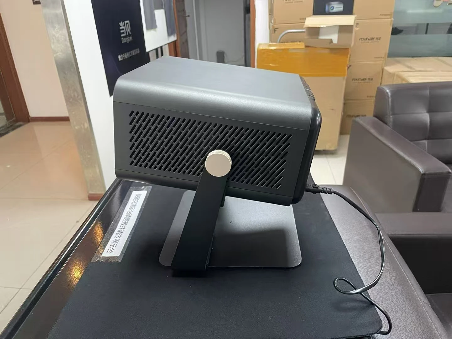 Smart Led Projector 1080P,1000 Ansi Lumens Home Theater, Auto Keystone Correction,Dual Hdmi/Usb,Wifi 6 & Bt5.0,Android 9.0