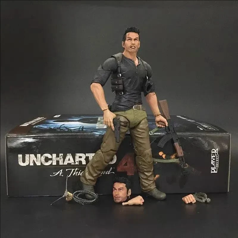 NECA Uncharted 4 A thief's end NATHAN DRAKE Collection Action Figure Movie Model Toy