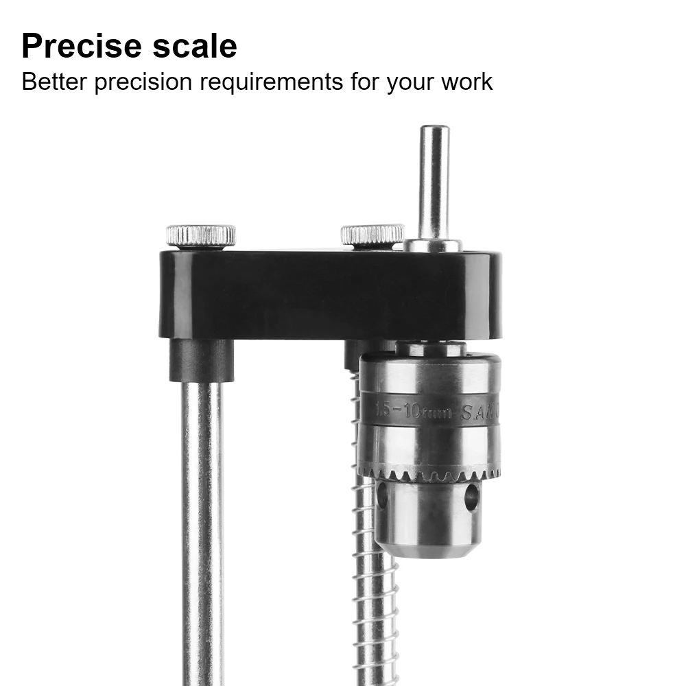 Guide Tool Locator Convenient Drill Bit Holder Portable Woodworking Punch Drill Locator Aluminum Alloy Perforator Drill Template