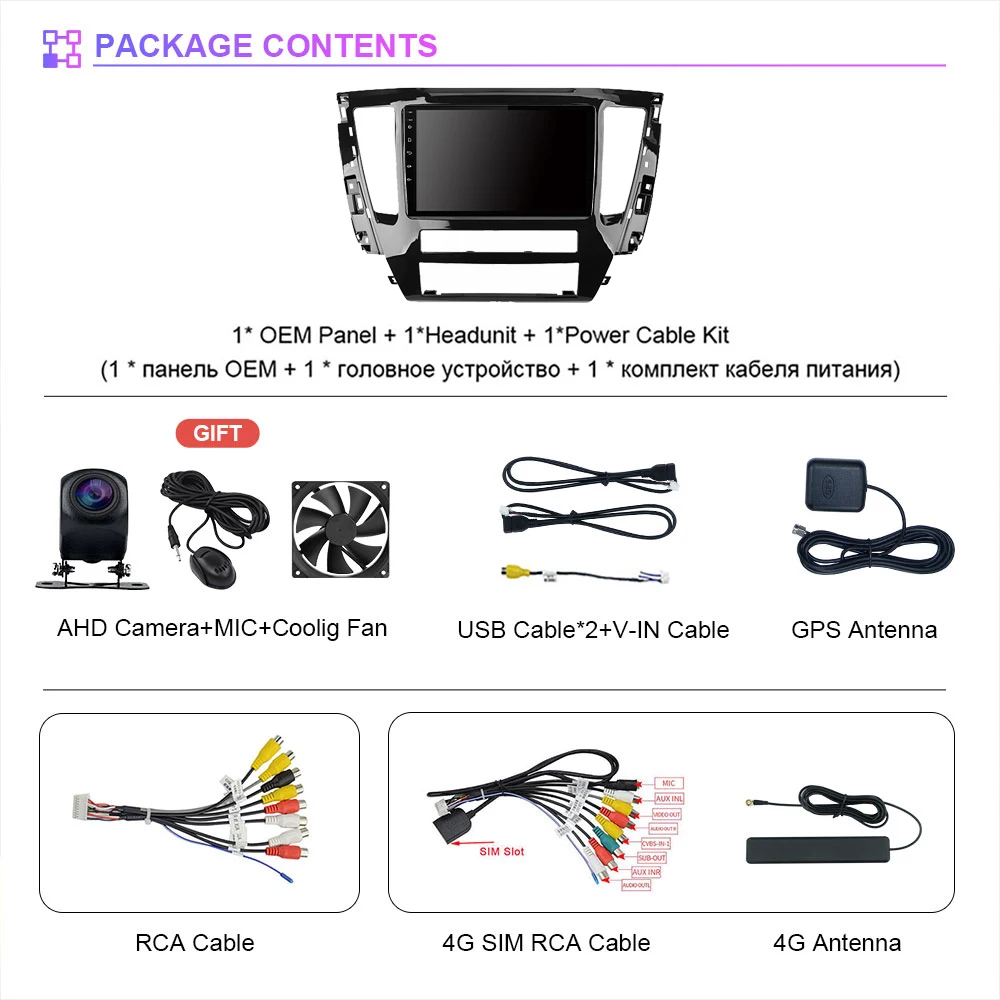 أندرويد 15 Carplay Auto Qualcomm 2K QLED شاشة راديو السيارة لميتسوبيشي باجيرو سبورت 3 2016 - 2020 نظام تحديد المواقع ستيريو 4G DSP BT