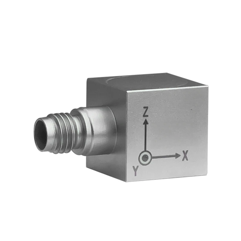 BYDE32000K IEPE مقياس التسارع الكهرضغطية ثلاثي المحاور الاهتزاز 20000 جرام