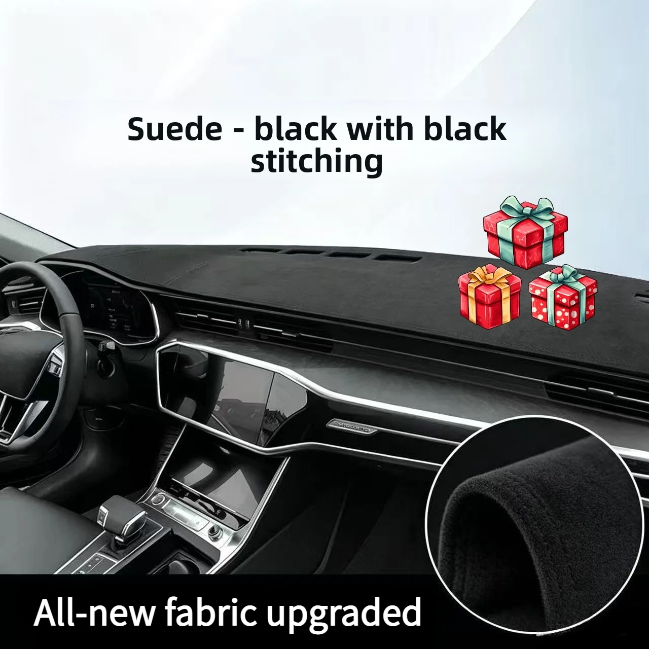 CNZKO Dashboard  Cover  Matfor Toyota Yaris Cross XP210 2020-2024 Anti-Glare Dashboard Cover Suede Non Slip Cover  Sunshade view 2