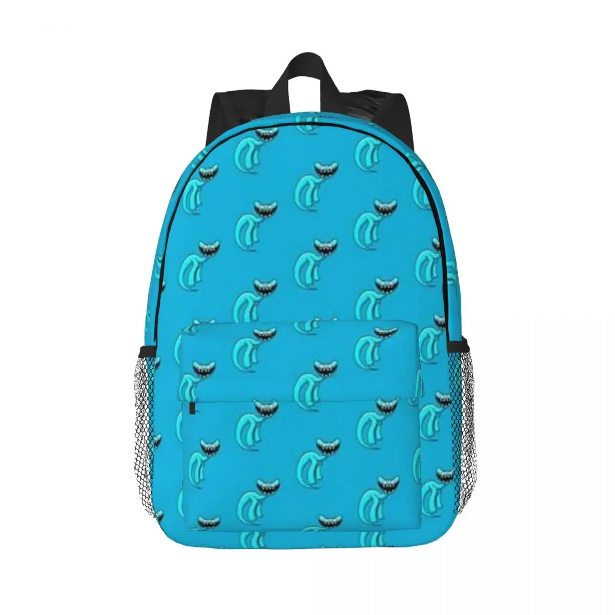 Sac à Dos Décontracté de Grande Capacité pour Garçon et Fille, Cartable d'École pour Ordinateur Portable, Cyan Arc-en-ciel