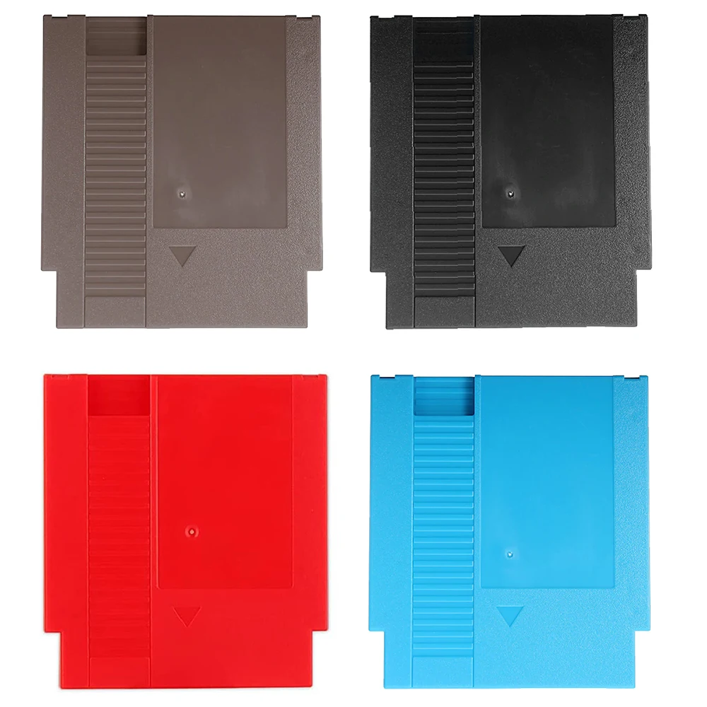 

50pcs/lot Game Card Shell 72 Pins 8 Bit Game Card Cartridge Replacement Shell for NES Cover Plastic Case with 3 Screws