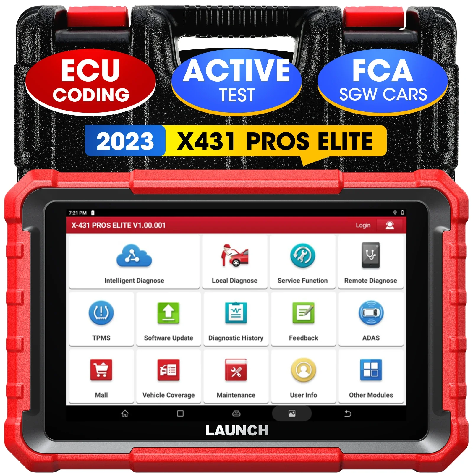 X431 PROS ELITE X-431 PRO Máquina de diagnóstico de automóviles Herramientas de escáner de diagnóstico de vehículos automotrices para todos los automóviles