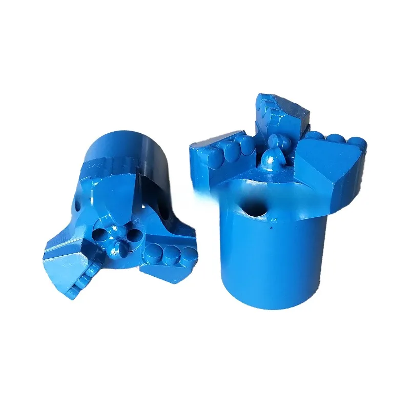 

1PC Industrial PDC Diamond Bit with Concave 113 Three-wing Four-A Wing Alloy 94 Polycrystalline Diamond Compact Hard Rock Bit