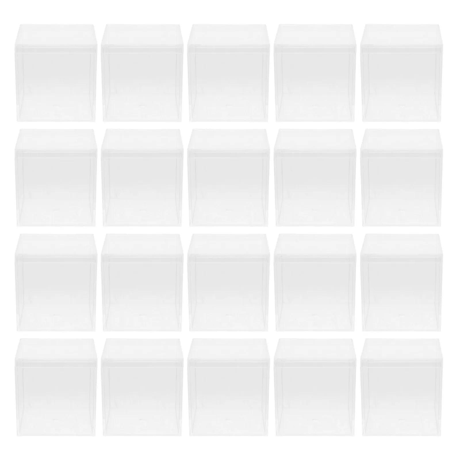 

Transparent Plastic Gift Box Clear Favor Boxes Small Item Jewelry Storage Display Case