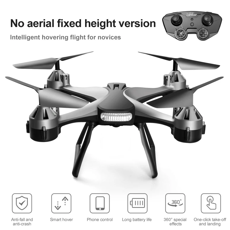 Mini Drone 801 Professional 4K HD Movie Grade Resist strong winds Toy Aircraft for Children Popular Small Quadcopter with Camera