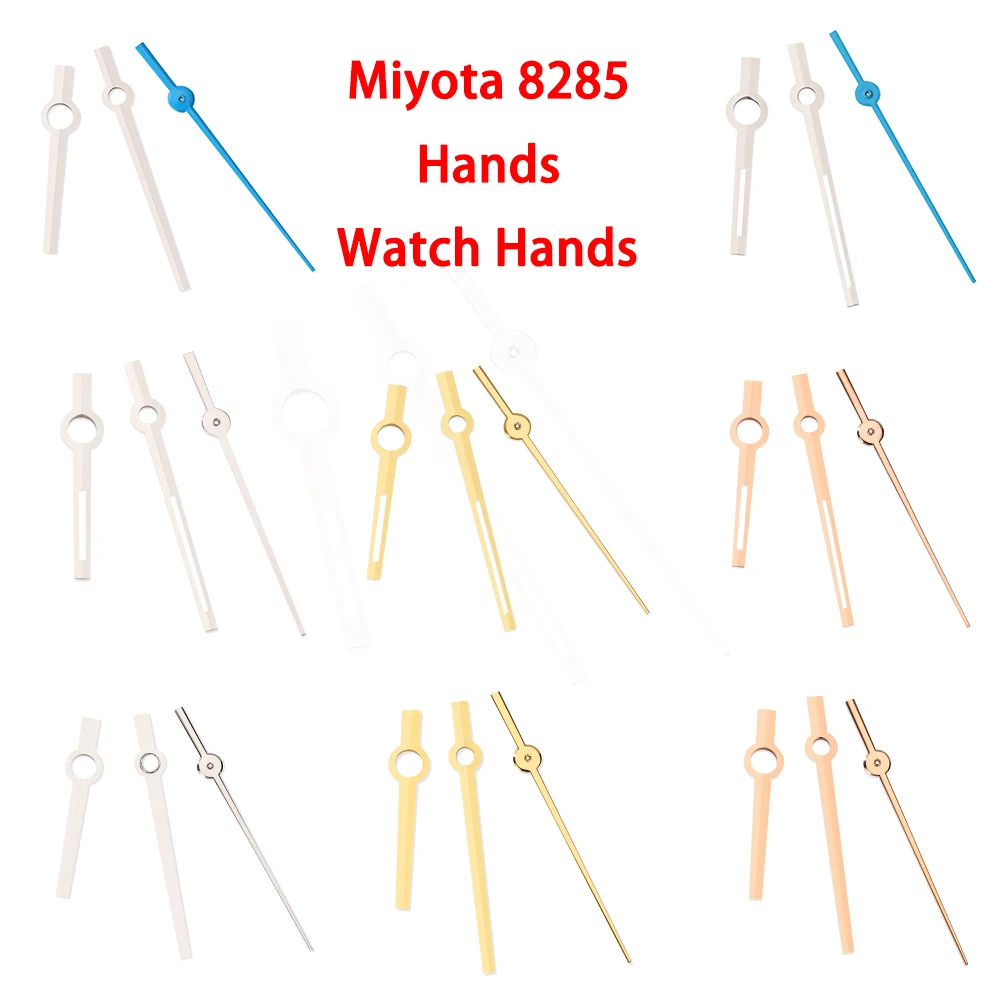 مشاهدة الأيدي 8285 الأيدي الأزرق Grren C3 مضيئة الأيدي ساعة أجزاء ل ميوتا 8285 ساعة يد تعمل بالحركة اكسسوارات #1