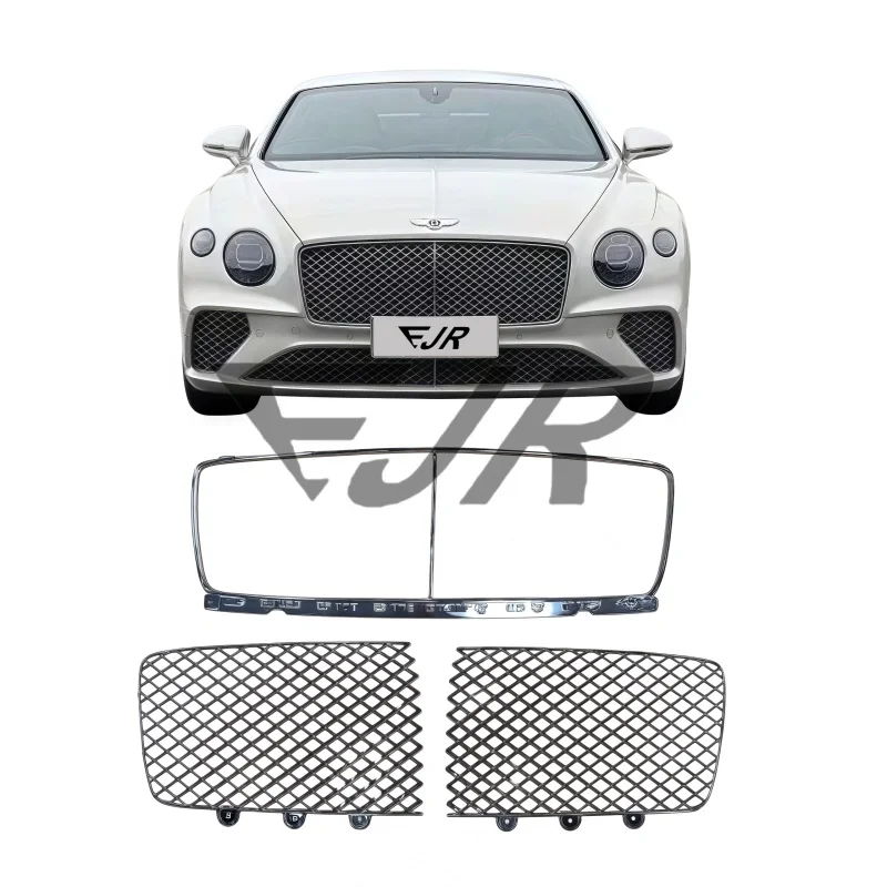 

3SD853597P 3SD853597 Front bumper grille center mesh outside frame center mesh grille for Bentley Continental GT 2020-